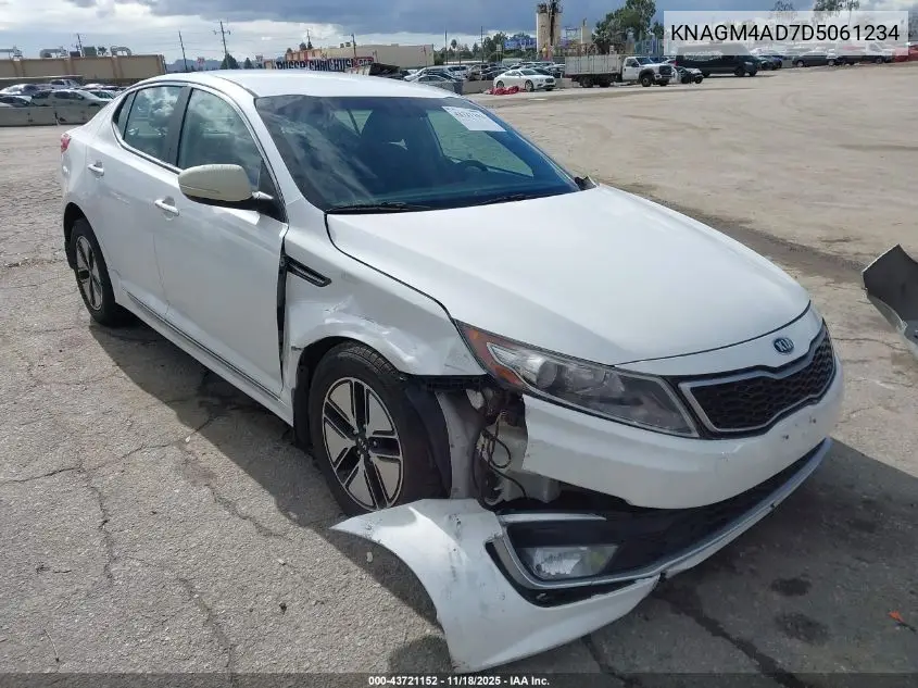 KNAGM4AD7D5061234 2013 Kia Optima Hybrid Lx