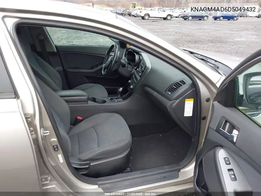 KNAGM4AD6D5049432 2013 Kia Optima Hybrid Lx