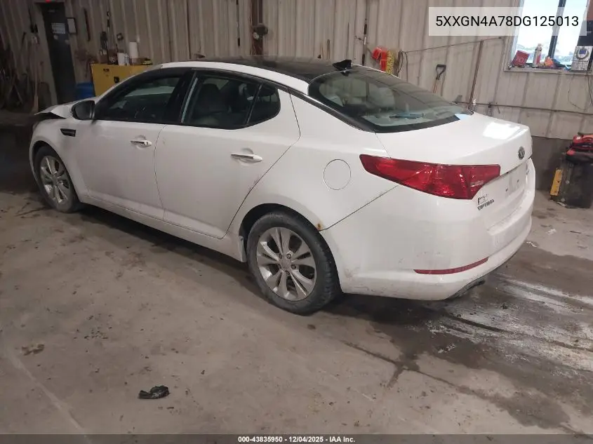 5XXGN4A78DG125013 2013 Kia Optima Ex