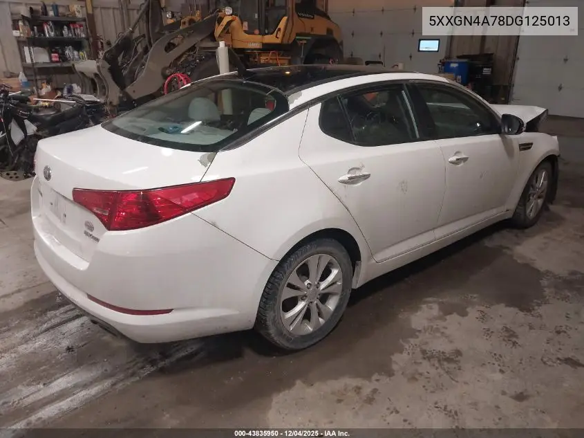 5XXGN4A78DG125013 2013 Kia Optima Ex
