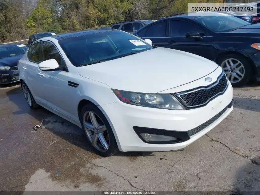 5XXGR4A66DG247493 2013 Kia Optima Sx