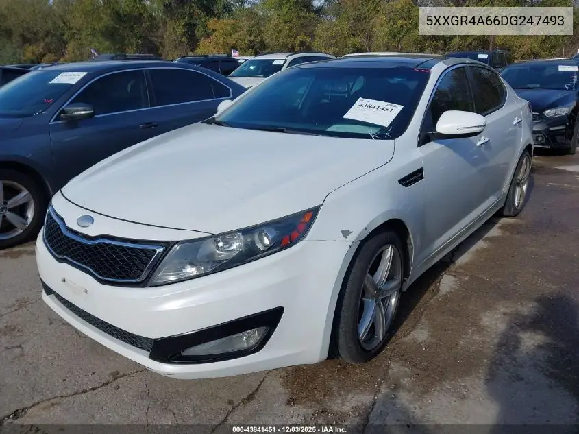 5XXGR4A66DG247493 2013 Kia Optima Sx