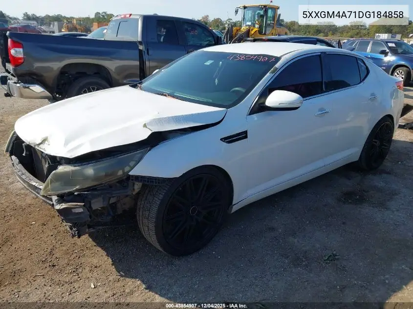 5XXGM4A71DG184858 2013 Kia Optima Lx