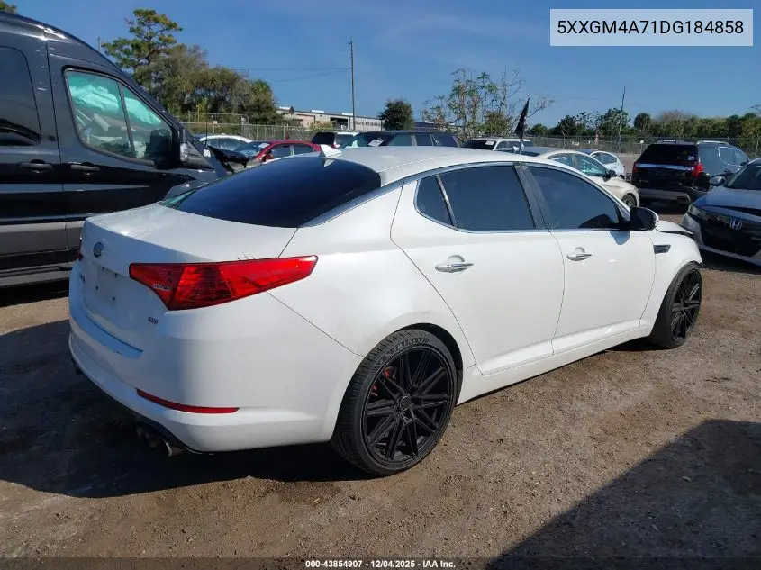 5XXGM4A71DG184858 2013 Kia Optima Lx