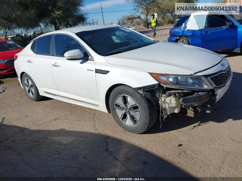 KNAGM4AD0D5042332 2013 Kia Optima Hybrid Lx