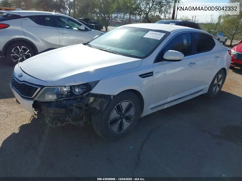 KNAGM4AD0D5042332 2013 Kia Optima Hybrid Lx