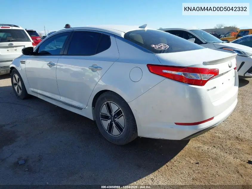 KNAGM4AD0D5042332 2013 Kia Optima Hybrid Lx