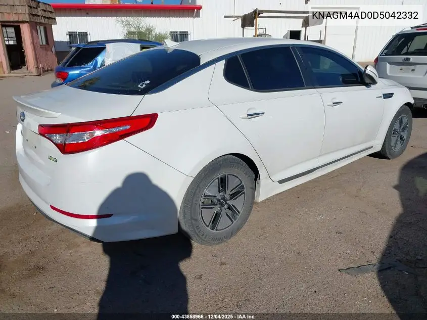 KNAGM4AD0D5042332 2013 Kia Optima Hybrid Lx