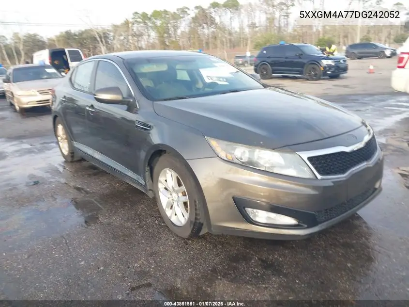 5XXGM4A77DG242052 2013 Kia Optima Lx