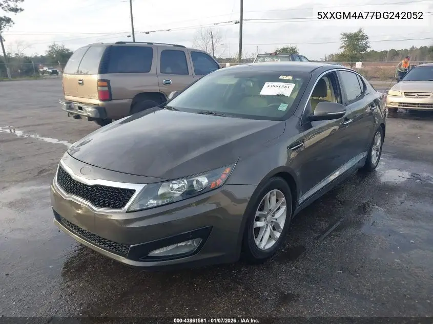 5XXGM4A77DG242052 2013 Kia Optima Lx