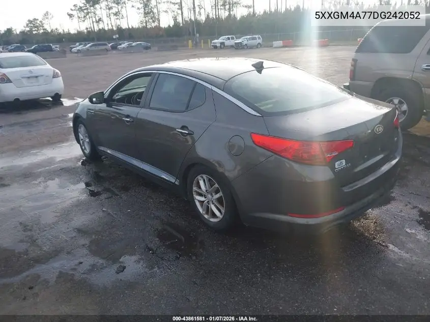 5XXGM4A77DG242052 2013 Kia Optima Lx