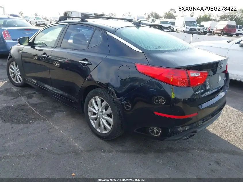5XXGN4A79EG278422 2014 Kia Optima Ex