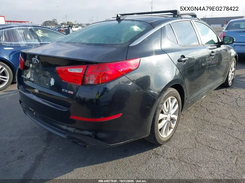 5XXGN4A79EG278422 2014 Kia Optima Ex