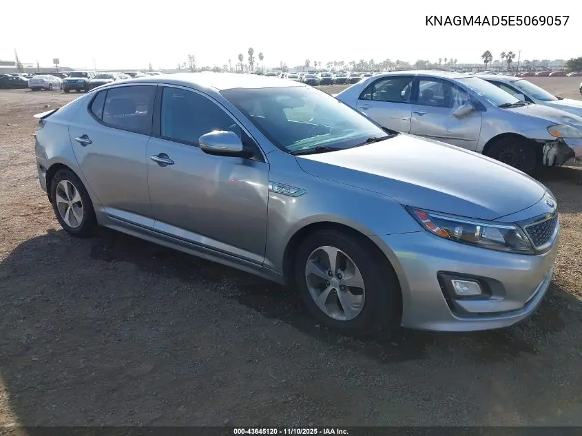KNAGM4AD5E5069057 2014 Kia Optima Hybrid Lx