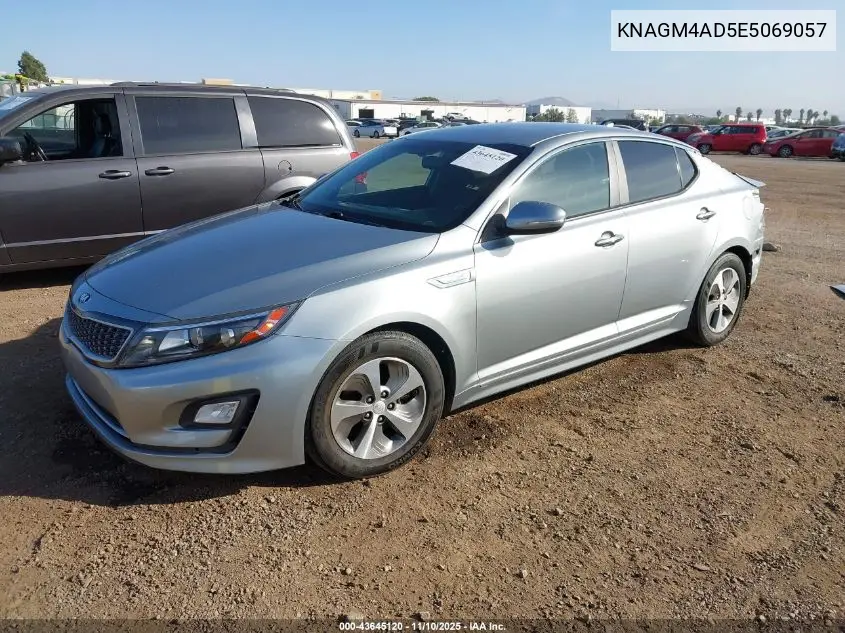KNAGM4AD5E5069057 2014 Kia Optima Hybrid Lx