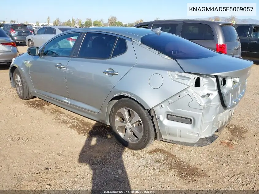 KNAGM4AD5E5069057 2014 Kia Optima Hybrid Lx