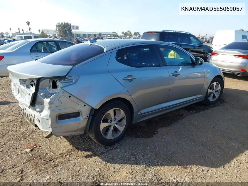 KNAGM4AD5E5069057 2014 Kia Optima Hybrid Lx