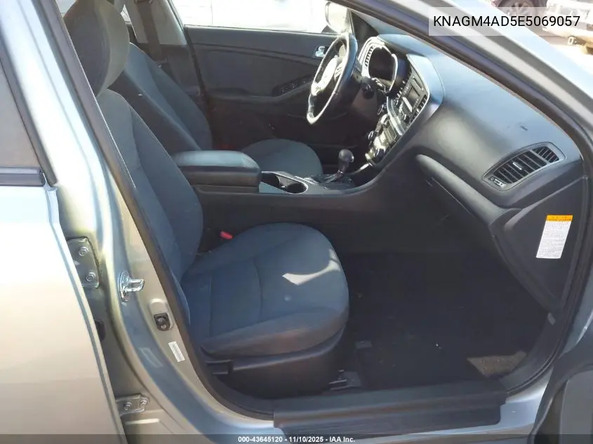 KNAGM4AD5E5069057 2014 Kia Optima Hybrid Lx