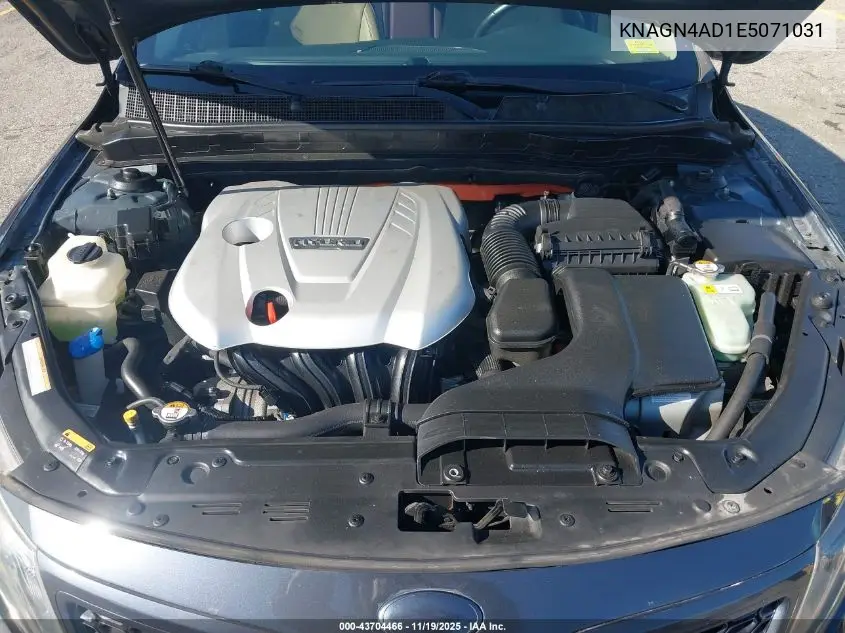 KNAGN4AD1E5071031 2014 Kia Optima Hybrid Ex