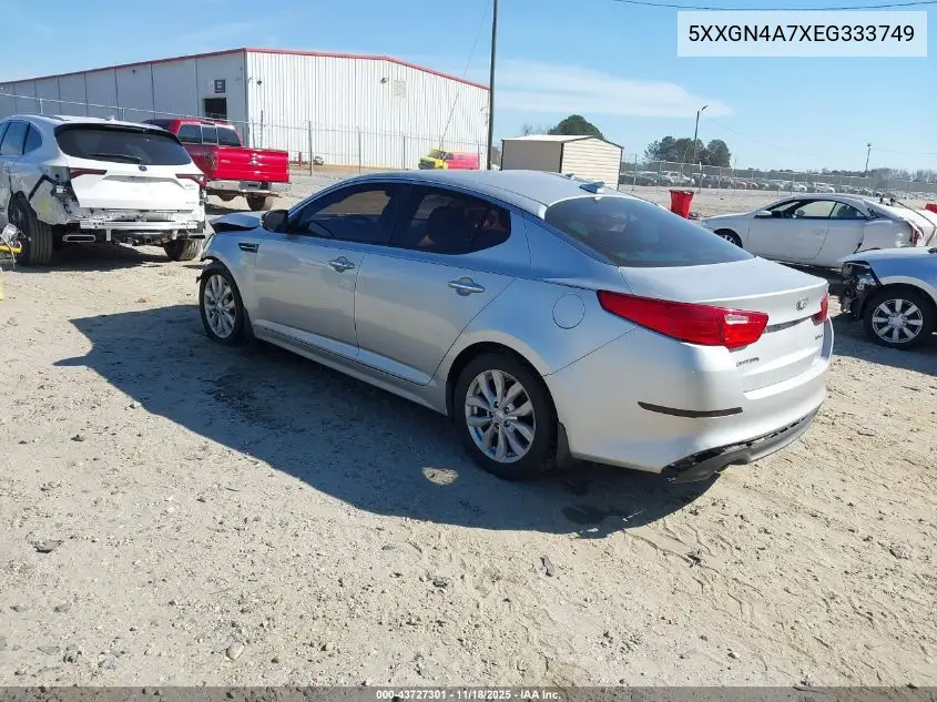 5XXGN4A7XEG333749 2014 Kia Optima Ex