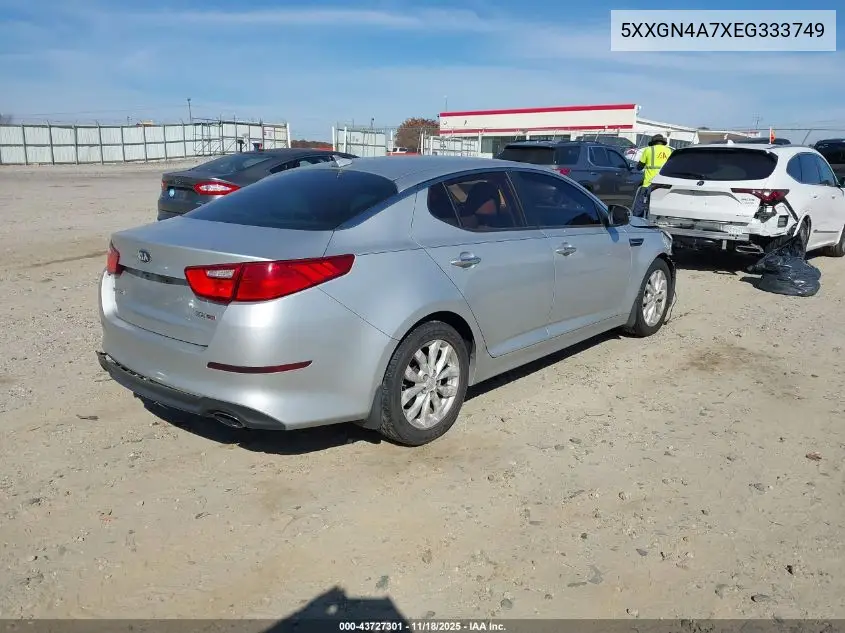 5XXGN4A7XEG333749 2014 Kia Optima Ex
