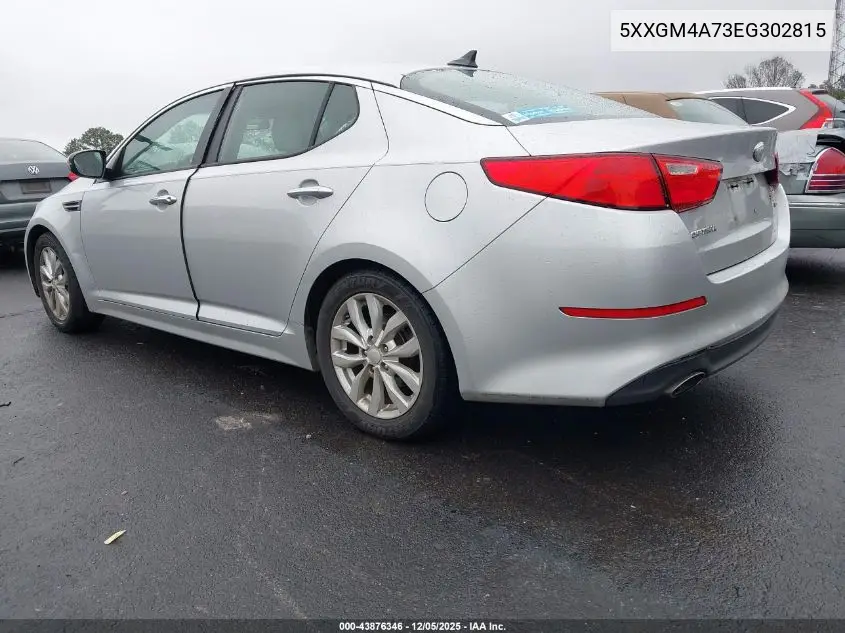 5XXGM4A73EG302815 2014 Kia Optima Lx