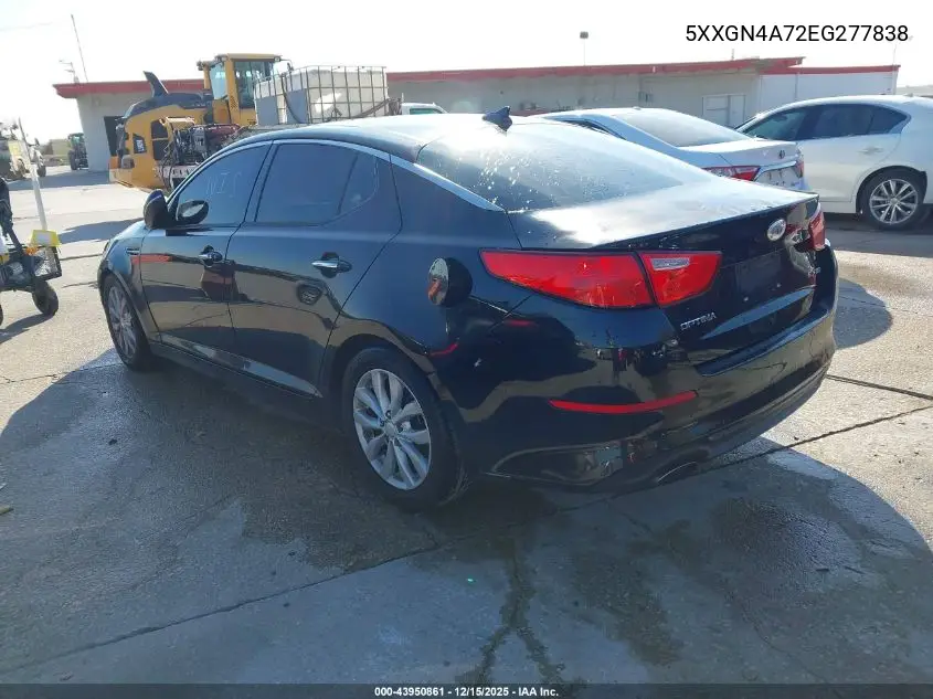 5XXGN4A72EG277838 2014 Kia Optima Ex