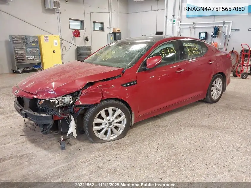 KNAGN4A75F5657050 2015 Kia Optima Ex