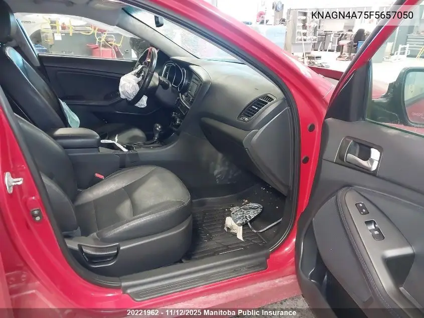 KNAGN4A75F5657050 2015 Kia Optima Ex