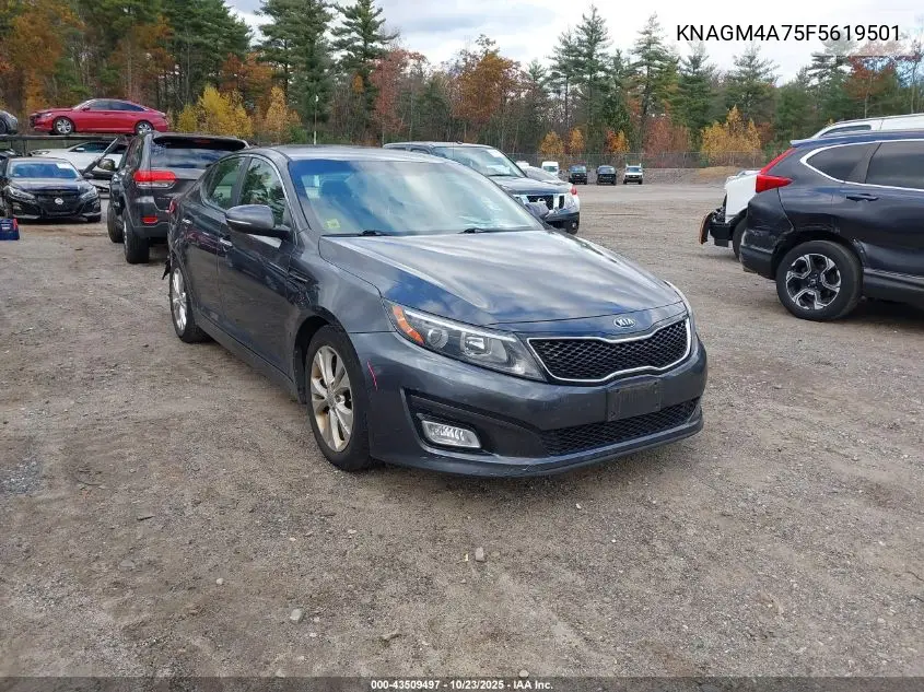 KNAGM4A75F5619501 2015 Kia Optima Lx