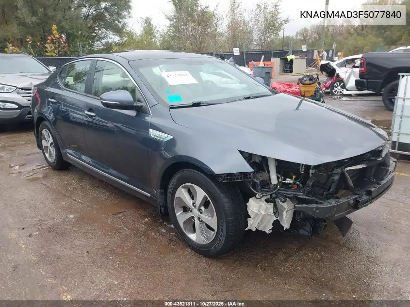 KNAGM4AD3F5077840 2015 Kia Optima Hybrid