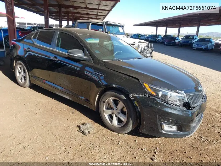 KNAGM4A72F5661074 2015 Kia Optima Lx