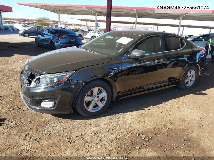 KNAGM4A72F5661074 2015 Kia Optima Lx