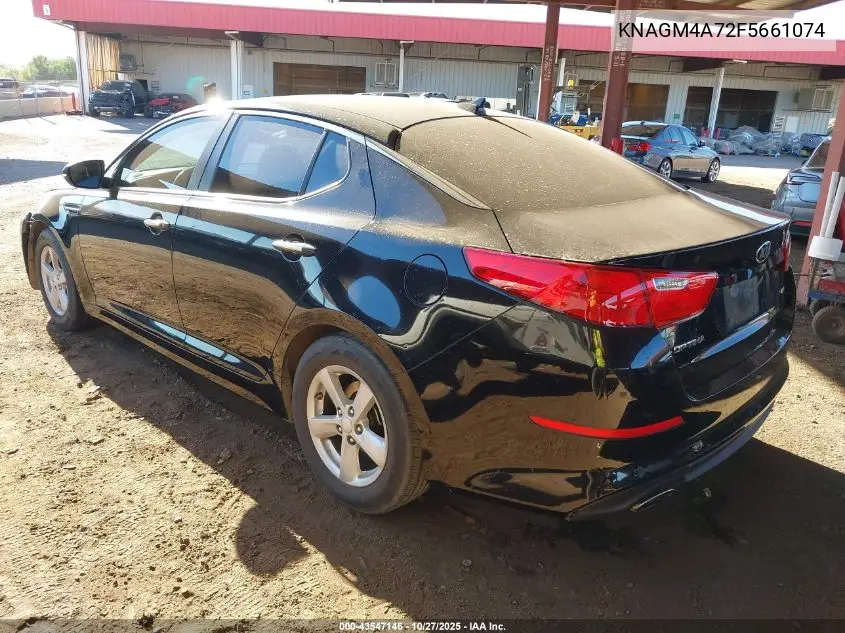 KNAGM4A72F5661074 2015 Kia Optima Lx