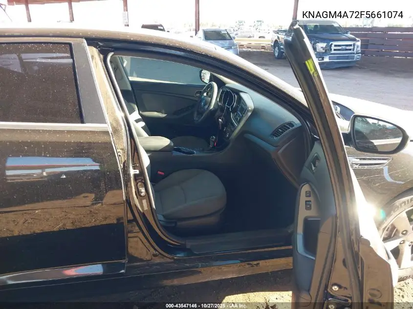 KNAGM4A72F5661074 2015 Kia Optima Lx