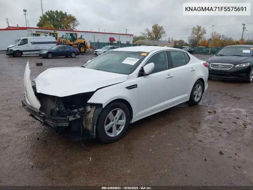 KNAGM4A71F5575691 2015 Kia Optima Lx