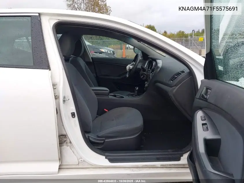 KNAGM4A71F5575691 2015 Kia Optima Lx