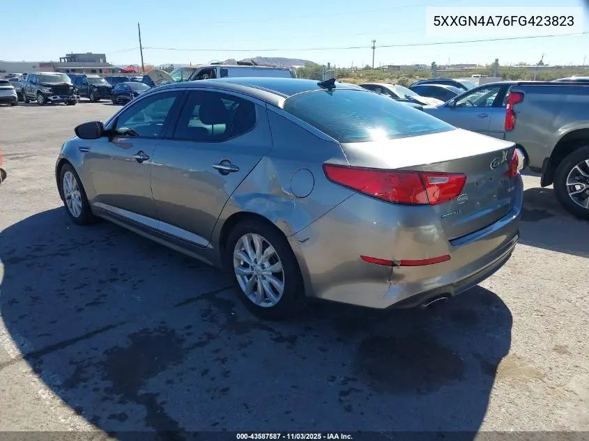 5XXGN4A76FG423823 2015 Kia Optima Ex