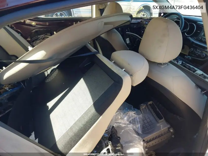 5XXGM4A73FG436404 2015 Kia Optima Lx
