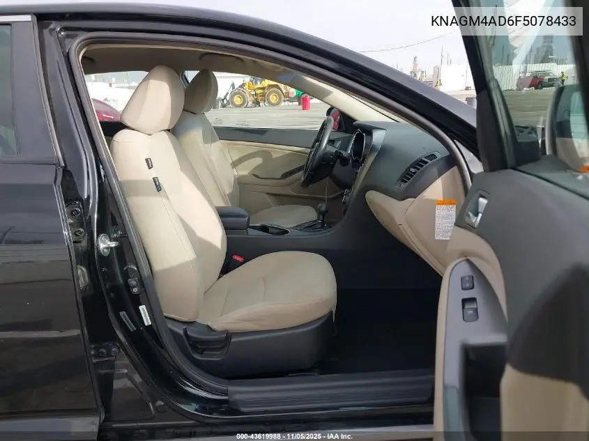 KNAGM4AD6F5078433 2015 Kia Optima Hybrid