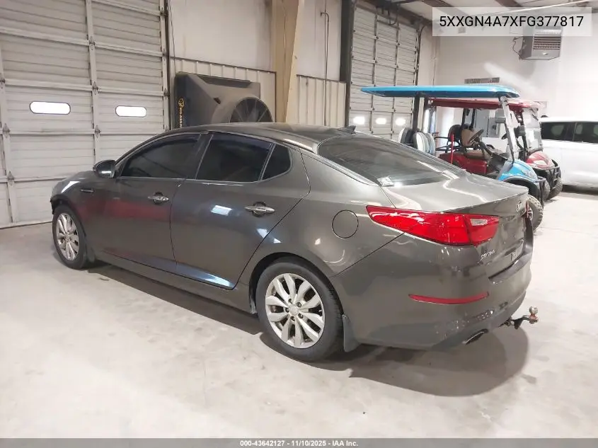 5XXGN4A7XFG377817 2015 Kia Optima Ex