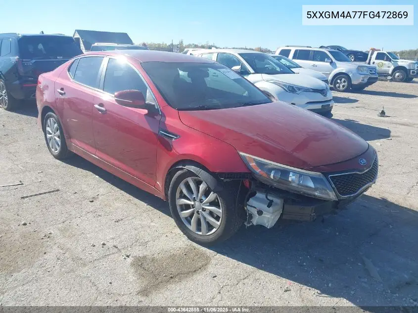 5XXGM4A77FG472869 2015 Kia Optima Lx