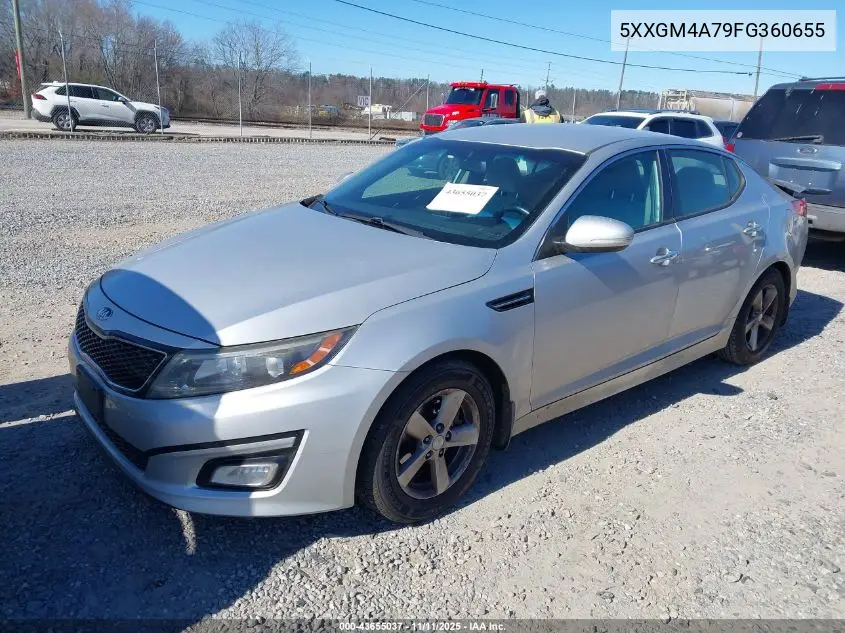 5XXGM4A79FG360655 2015 Kia Optima Lx