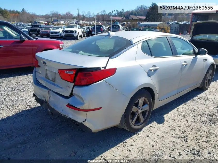 5XXGM4A79FG360655 2015 Kia Optima Lx