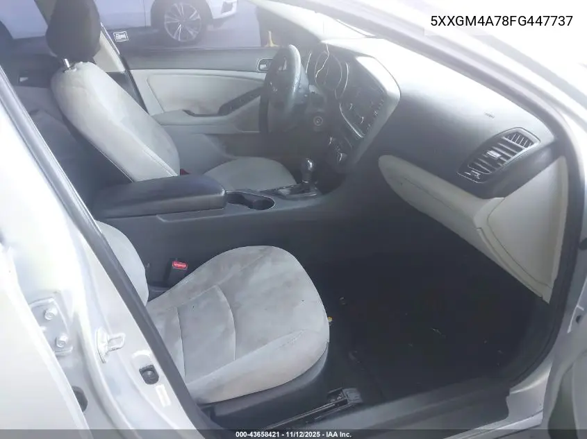 5XXGM4A78FG447737 2015 Kia Optima Lx