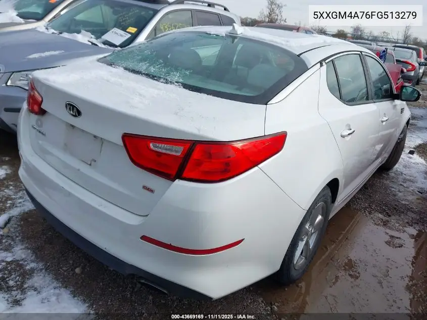 5XXGM4A76FG513279 2015 Kia Optima Lx