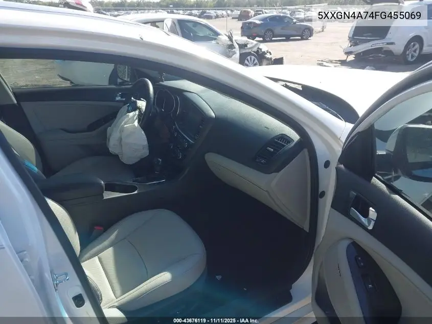 5XXGN4A74FG455069 2015 Kia Optima Ex