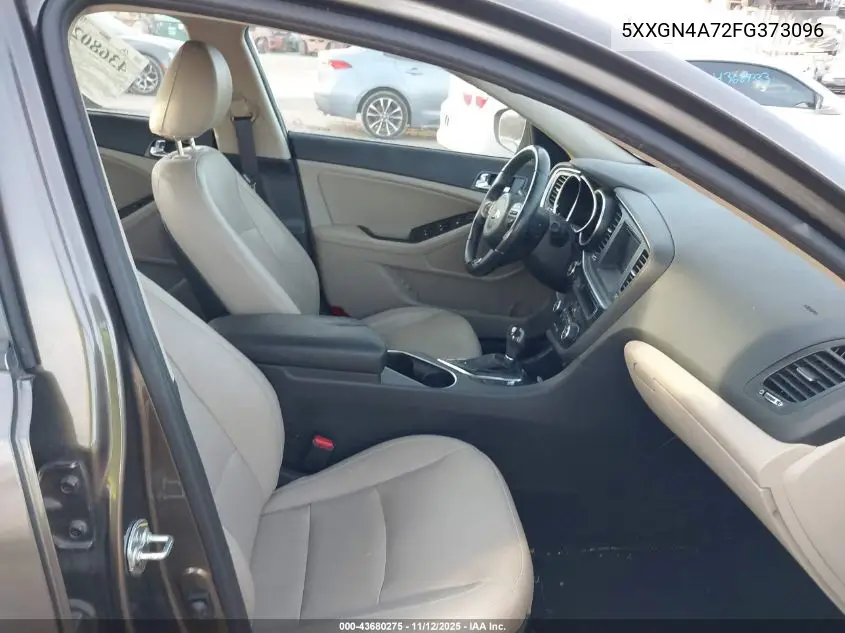 5XXGN4A72FG373096 2015 Kia Optima Ex