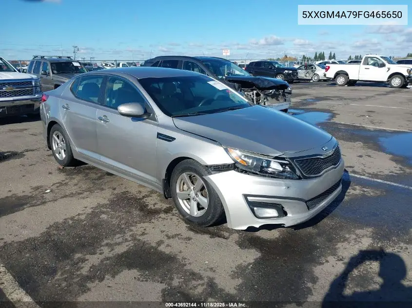5XXGM4A79FG465650 2015 Kia Optima Lx