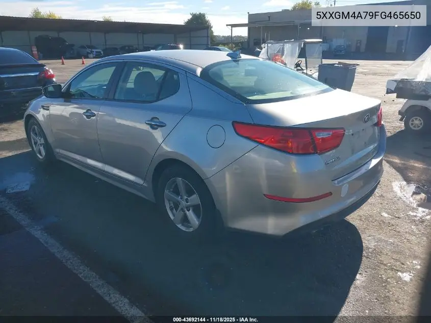 5XXGM4A79FG465650 2015 Kia Optima Lx